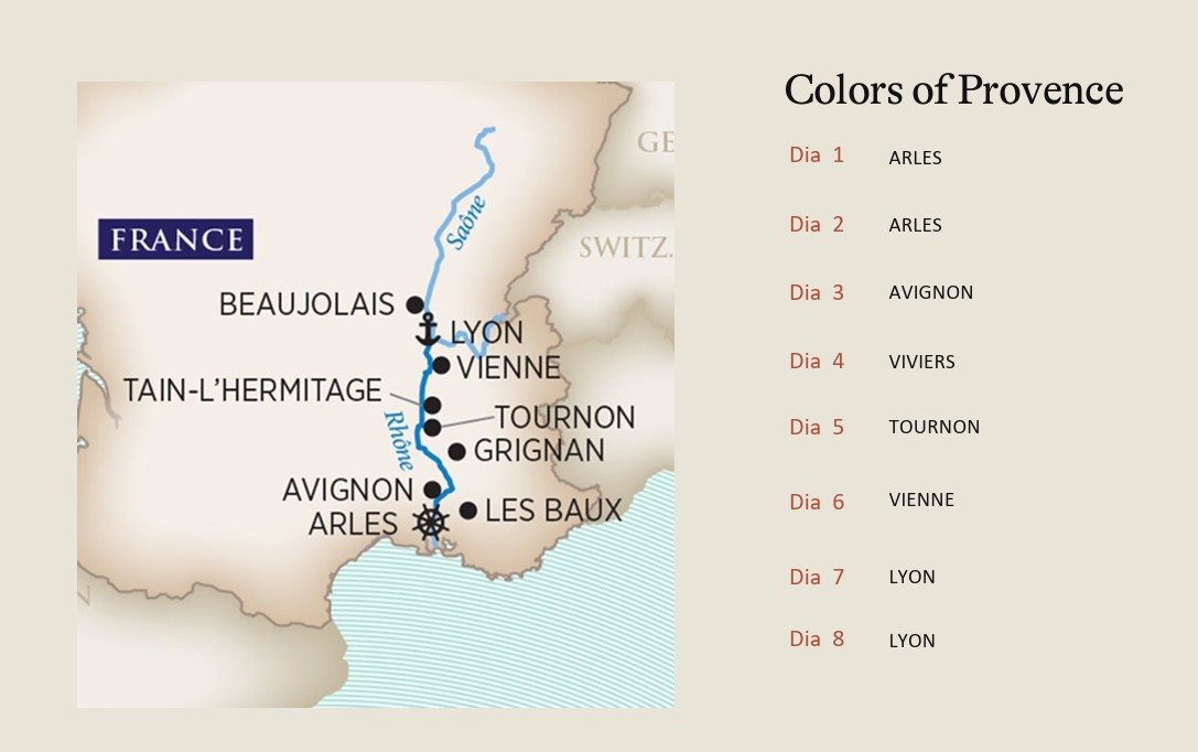 Roteiro Colors of Provence estará no AmaBrasil 2027