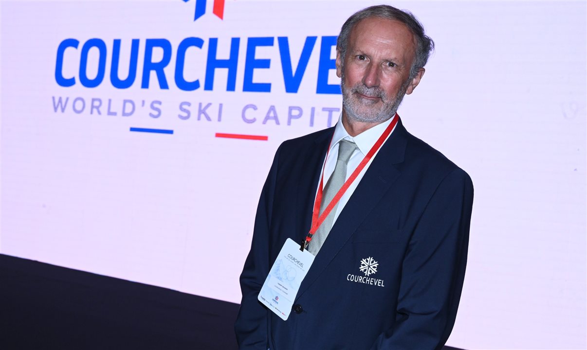 Thierry Mugnier, presidente do Turismo de Courchevel