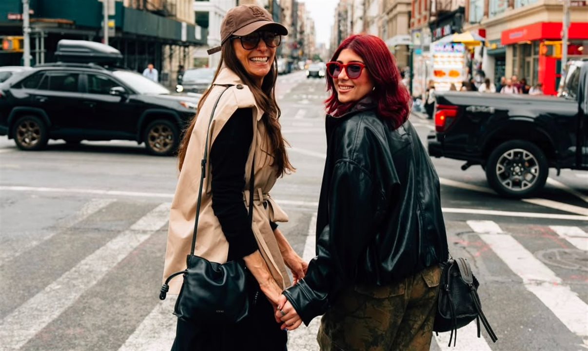 Mônica Martelli e sua filha estrelam a campanha