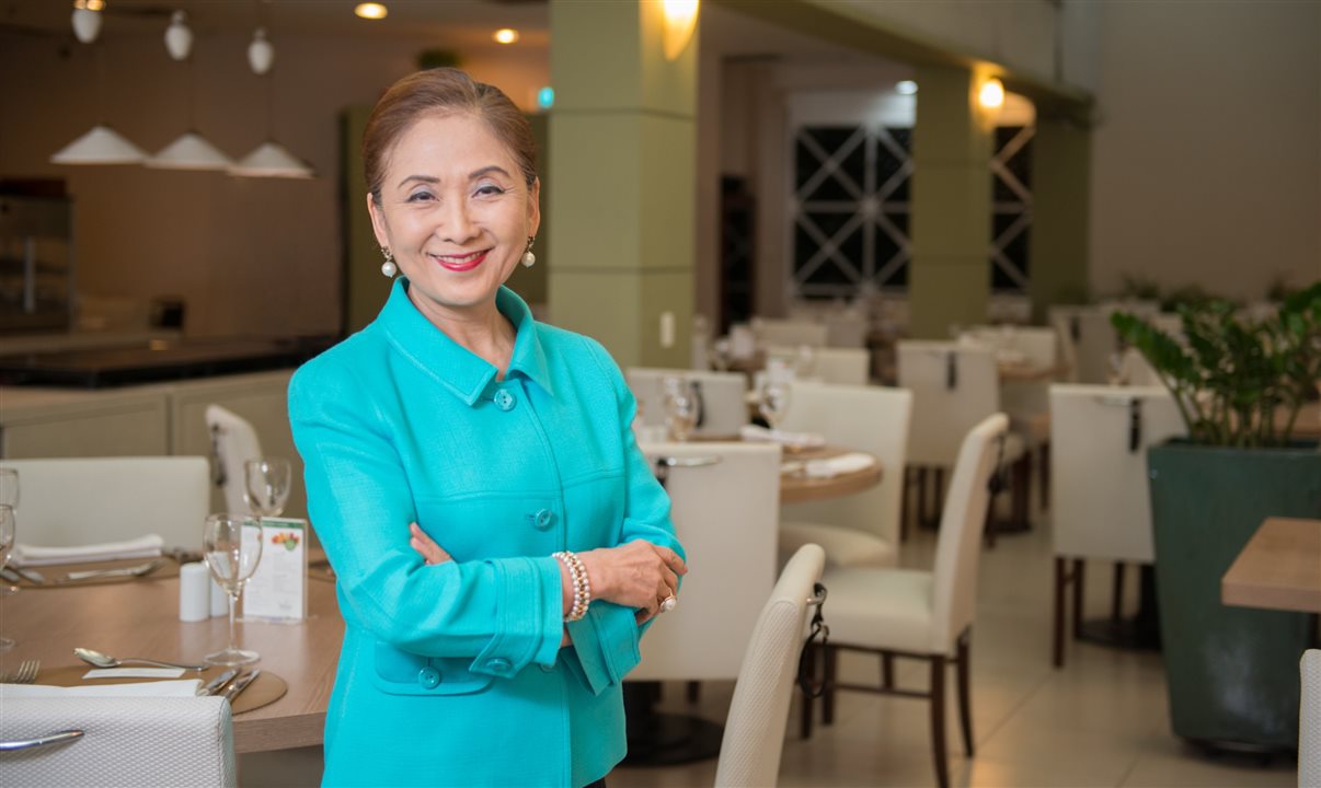 Chieko Aoki, presidente da Blue Tree Hotels