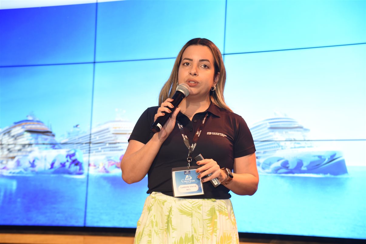 Ludmila Vieira, da Norwegian Cruise Line