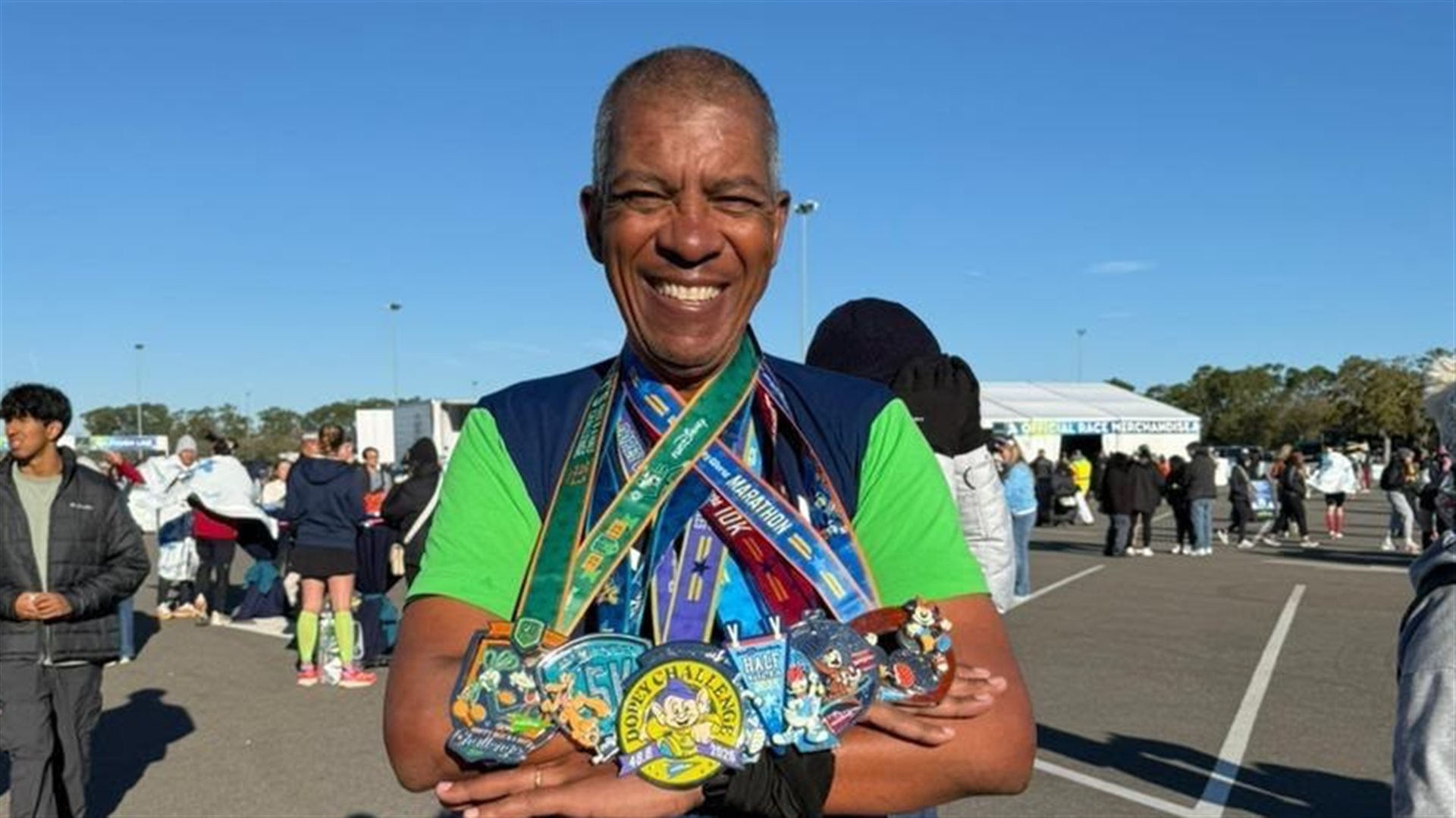 Reifer Souza Junior, da Copastur, realizou o Desafio Dunga, promovido pela Disney em Orlando
