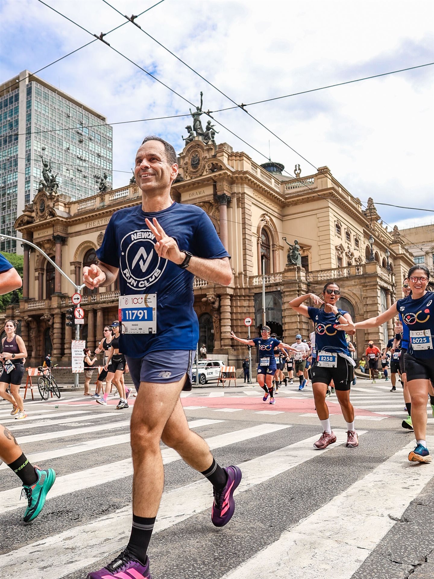 Hugo Franco corre a S&atilde;o Silvestre, em S&atilde;o Paulo, em 2025