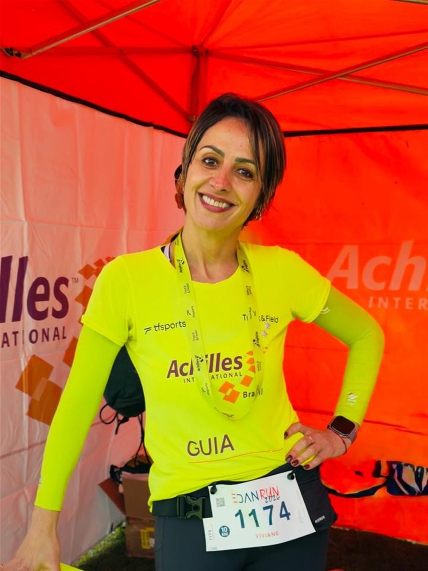 Viviane Costi, da CVC Corp, faz parte do projeto Achilles International Brazil