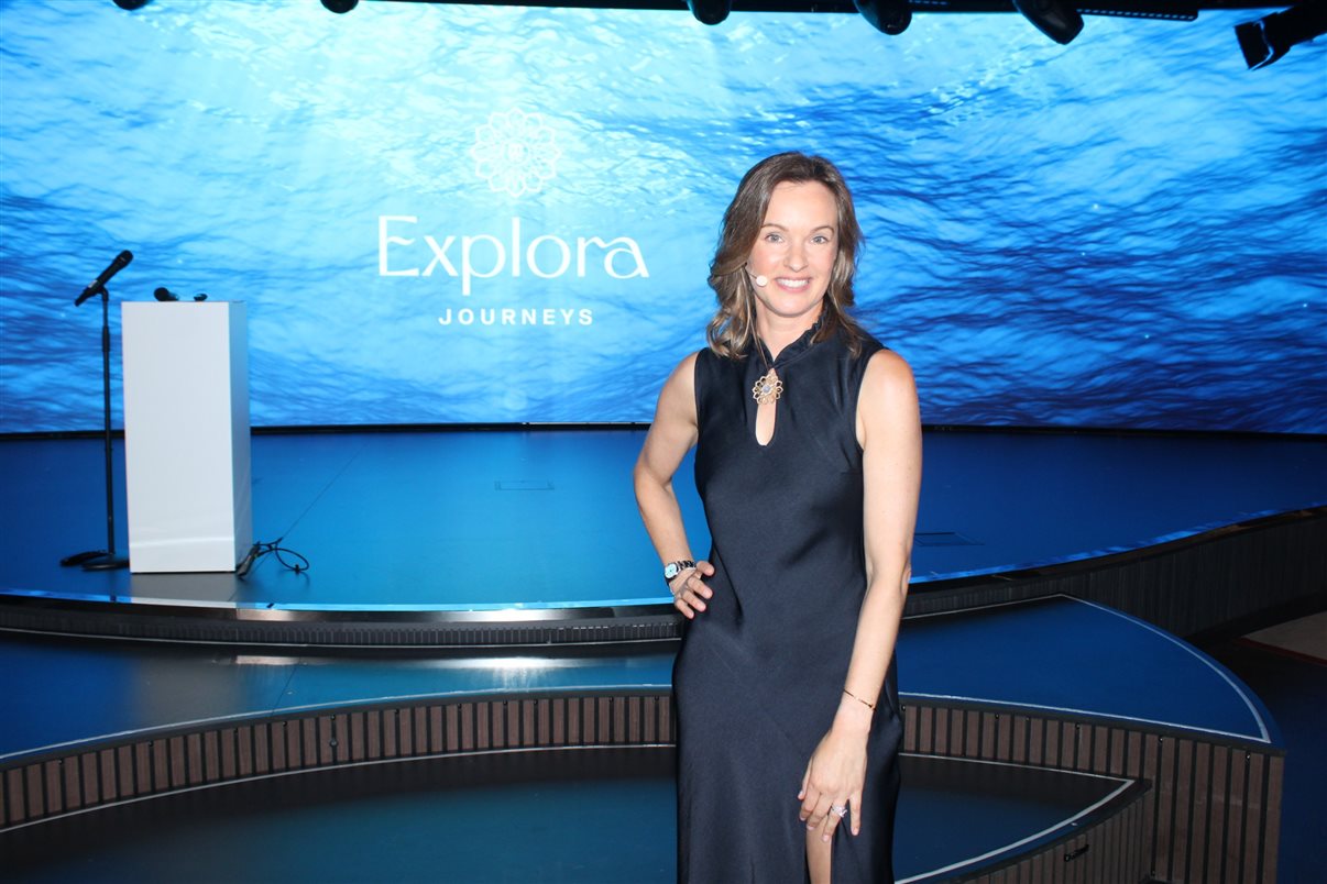 Anna Nash, CEO da Explora Journeys