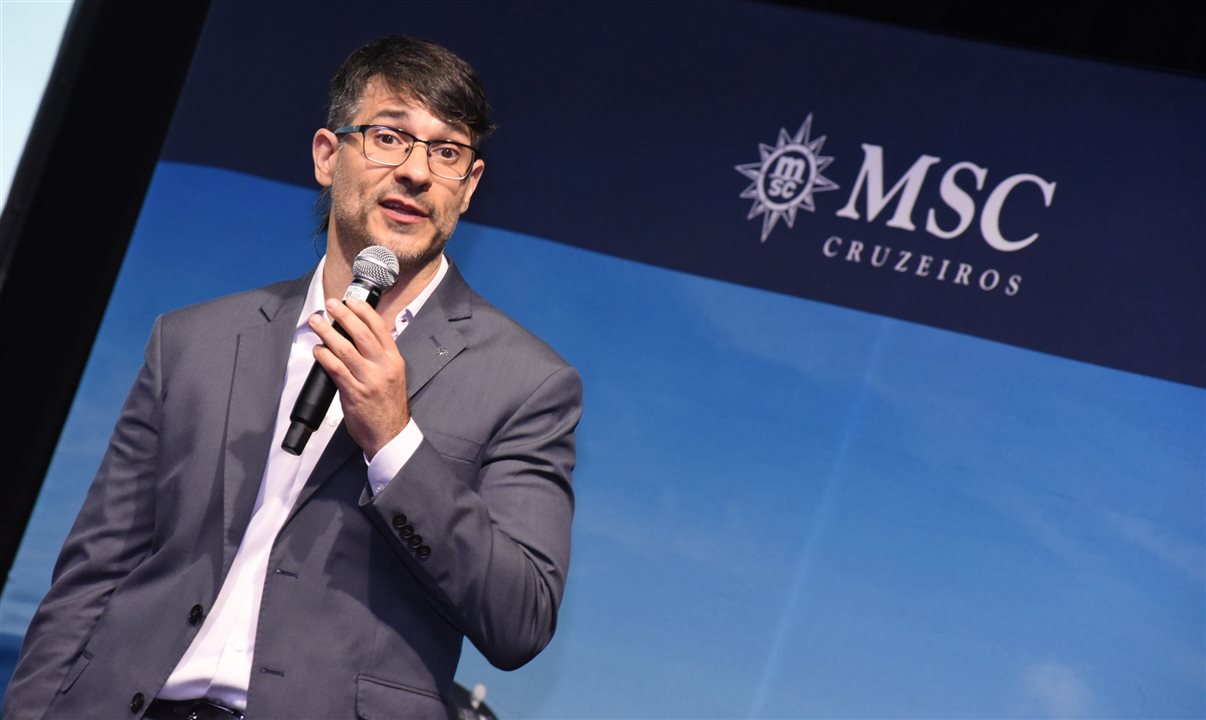 Ignacio Palacios, diretor de Vendas e Revenue da MSC Cruzeiros<br/>