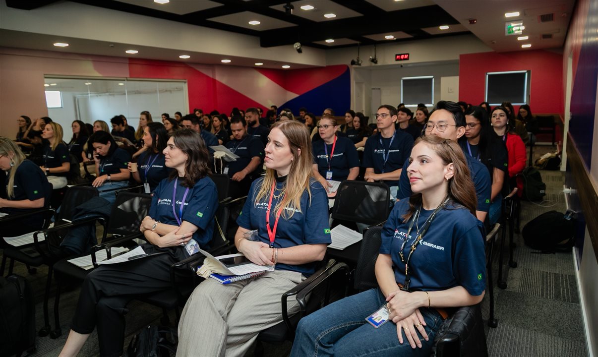 Realizado na Academia Corporativa Latam, em São Paulo, o encontro apresentou aos participantes a estratégia da empresa para ampliar sua malha aérea, os diferenciais do Embraer E195-E2