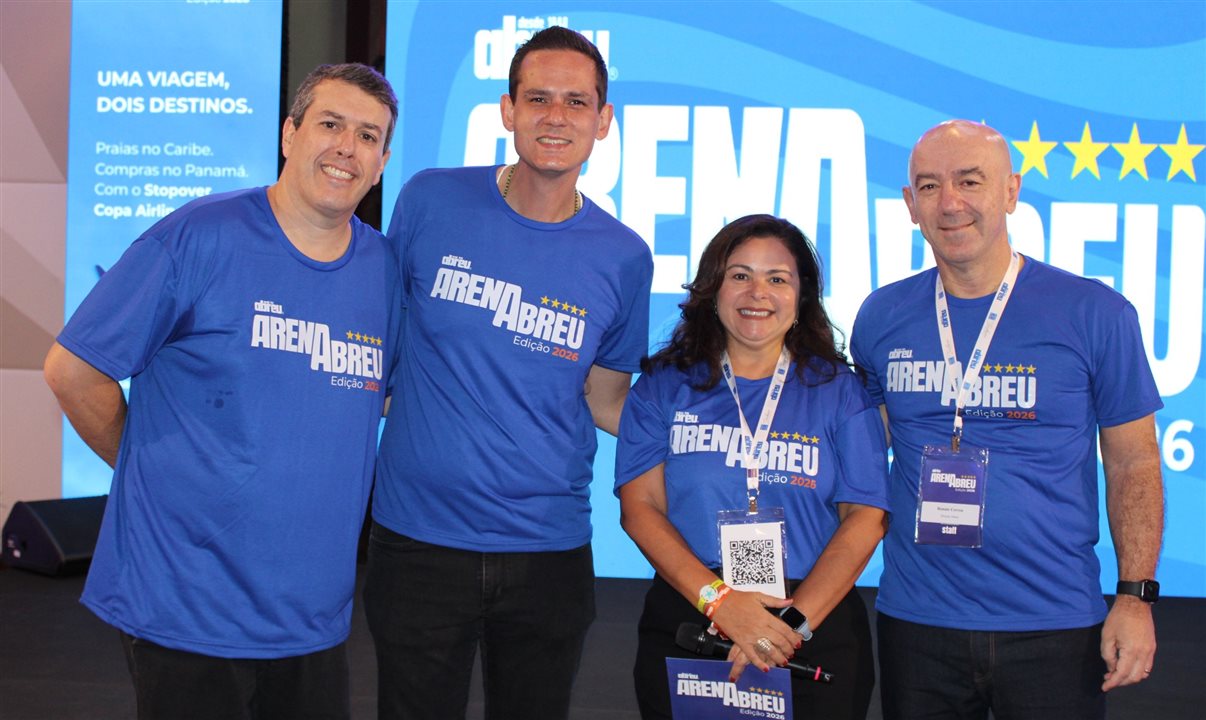 André Bernardes, Felipe Cuadrado, Adriana Boeckh e Ronnie Corrêa, da Abreu