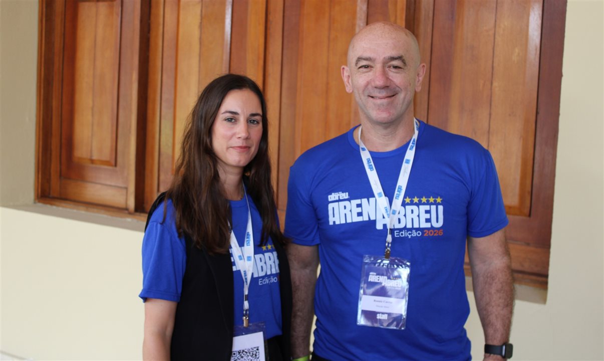 Margarida Anjos e Ronnie Corrêa, da Abreu