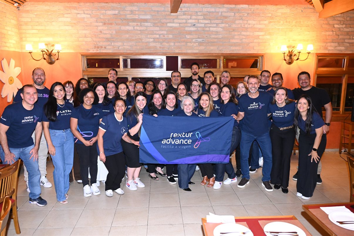 Marvio Mansur recebeu a equipe de Grupos da Rextur Advance em São Paulo, em evento em parceria com a Latam
