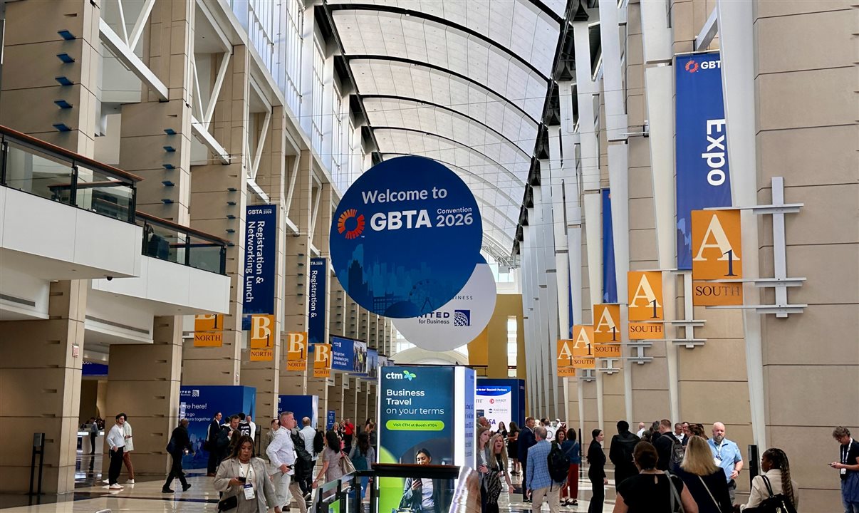 McCormick Place, em Chicago, recebeu mais de 5,5 mil pessoas para a GBTA Convention 2026