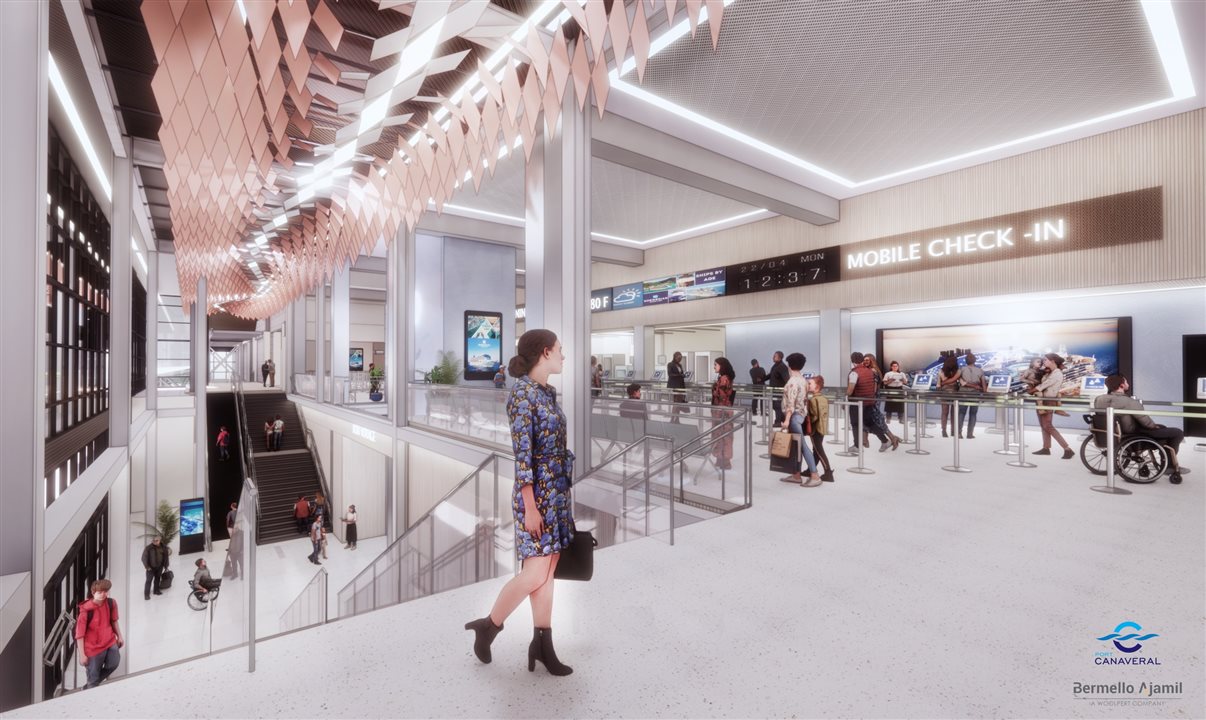  O terminal reformado terá uma área quase 30% maior do que a do espaço existente