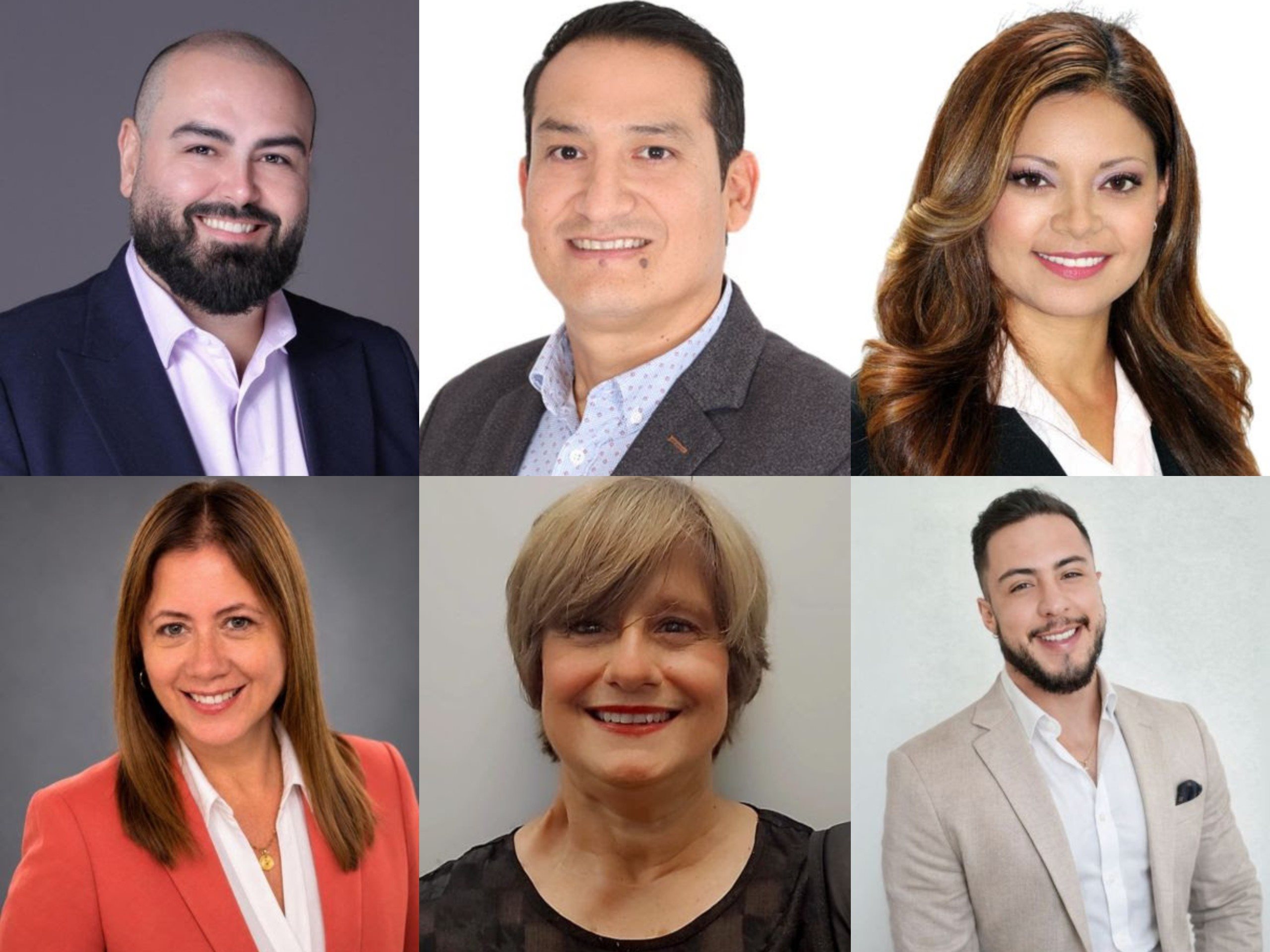 João Miranda, Victor Caceres, Jazmin Finnegan, Jennifer Roshetski, Marcia Galvão e Sebastian Martinez, executivos que compõem o time da AmaWaterways na América Latina 