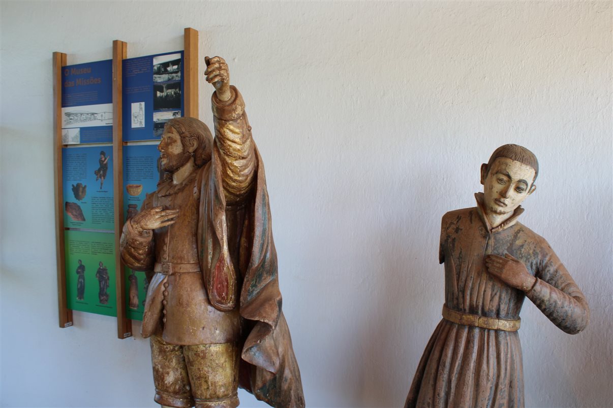 Imagens no Museu das Miss&otilde;es