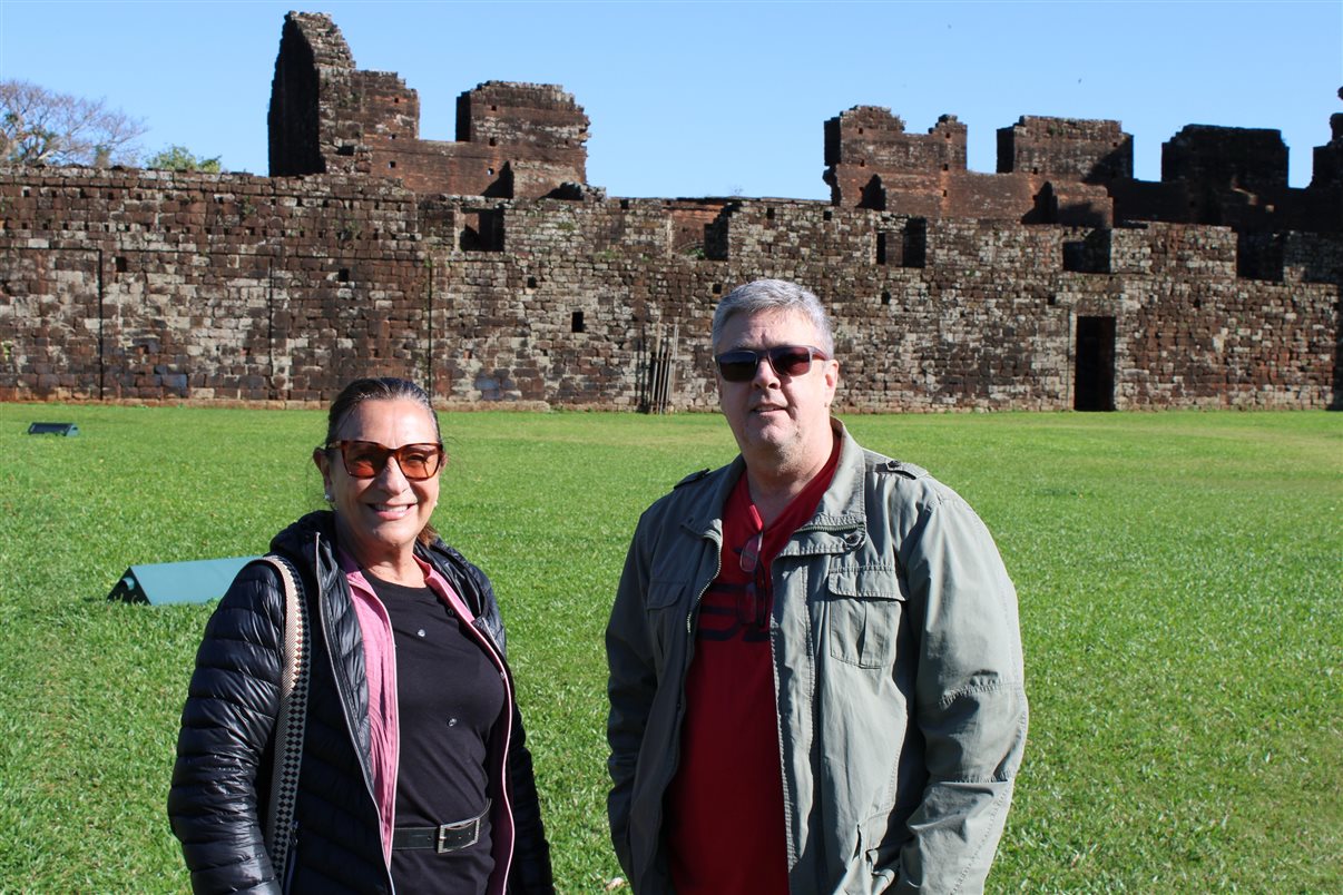Arlete Cunha (BMZ Turismo) e Anderson Weissheimer (GTA Assist)