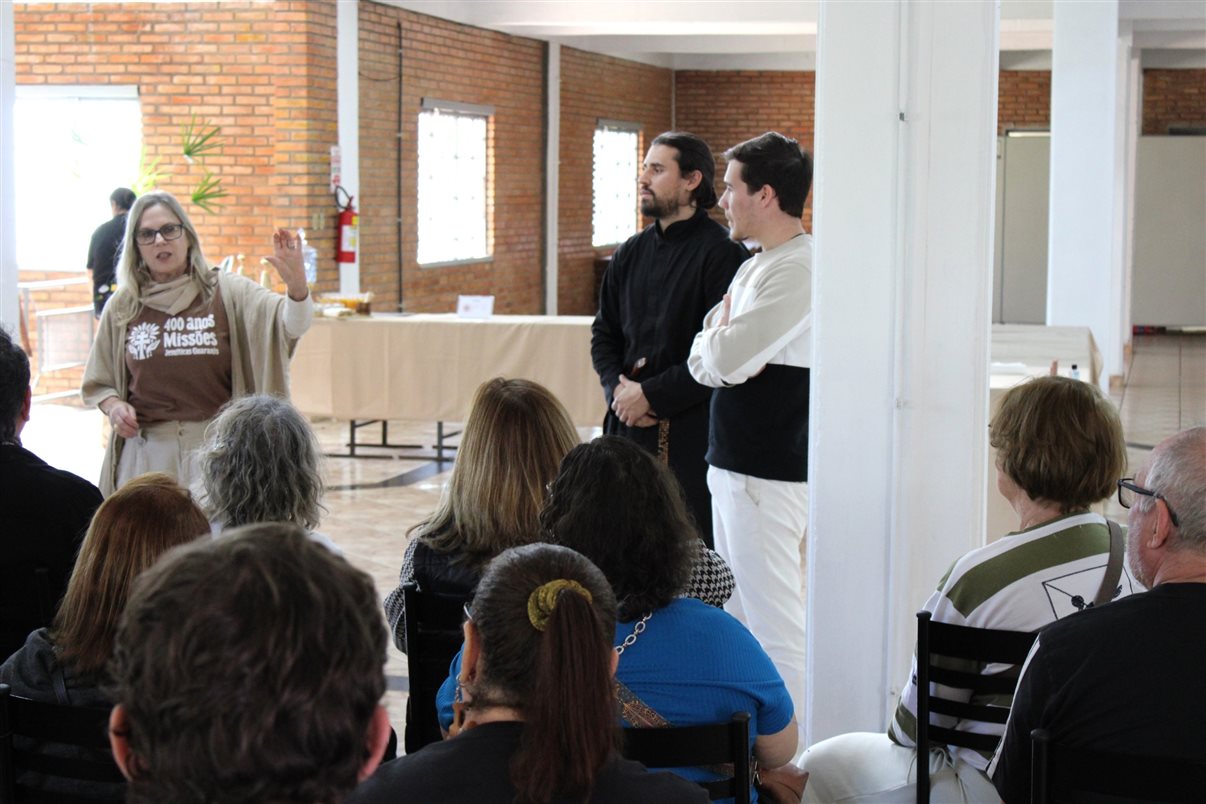 Atividade no Santu&aacute;rio Missioneiro de Schoenstatt