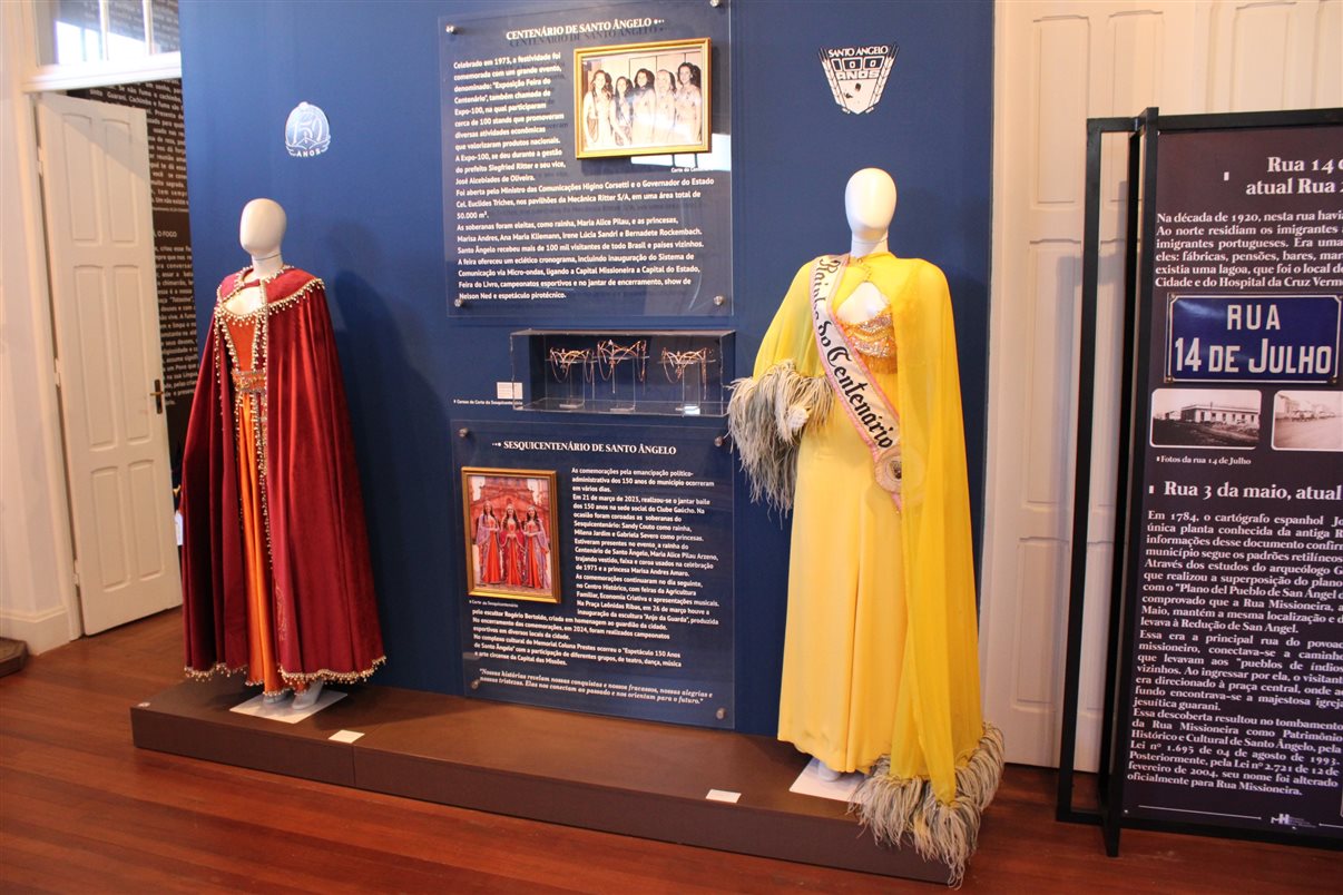 Exposi&ccedil;&atilde;o no Museu Hist&oacute;rico das Miss&otilde;es