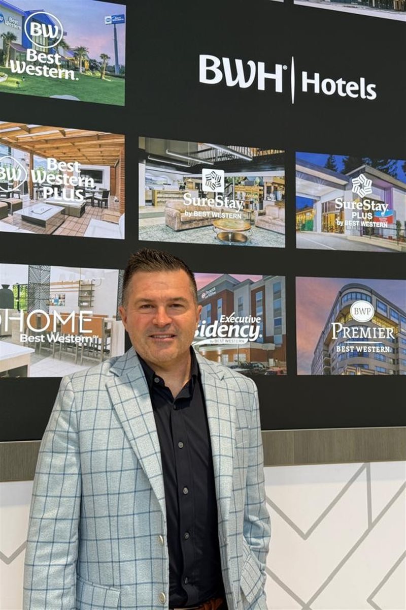 Chad Fletcher, VP sênior de Vendas Globais da BWH Hotels, na GBTA 2026