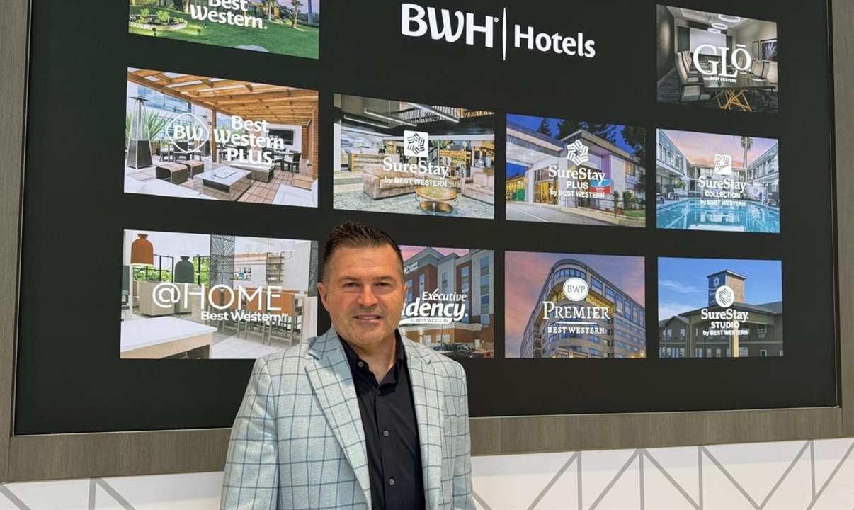 Chad Fletcher, na GBTA 2026, em Chicago
