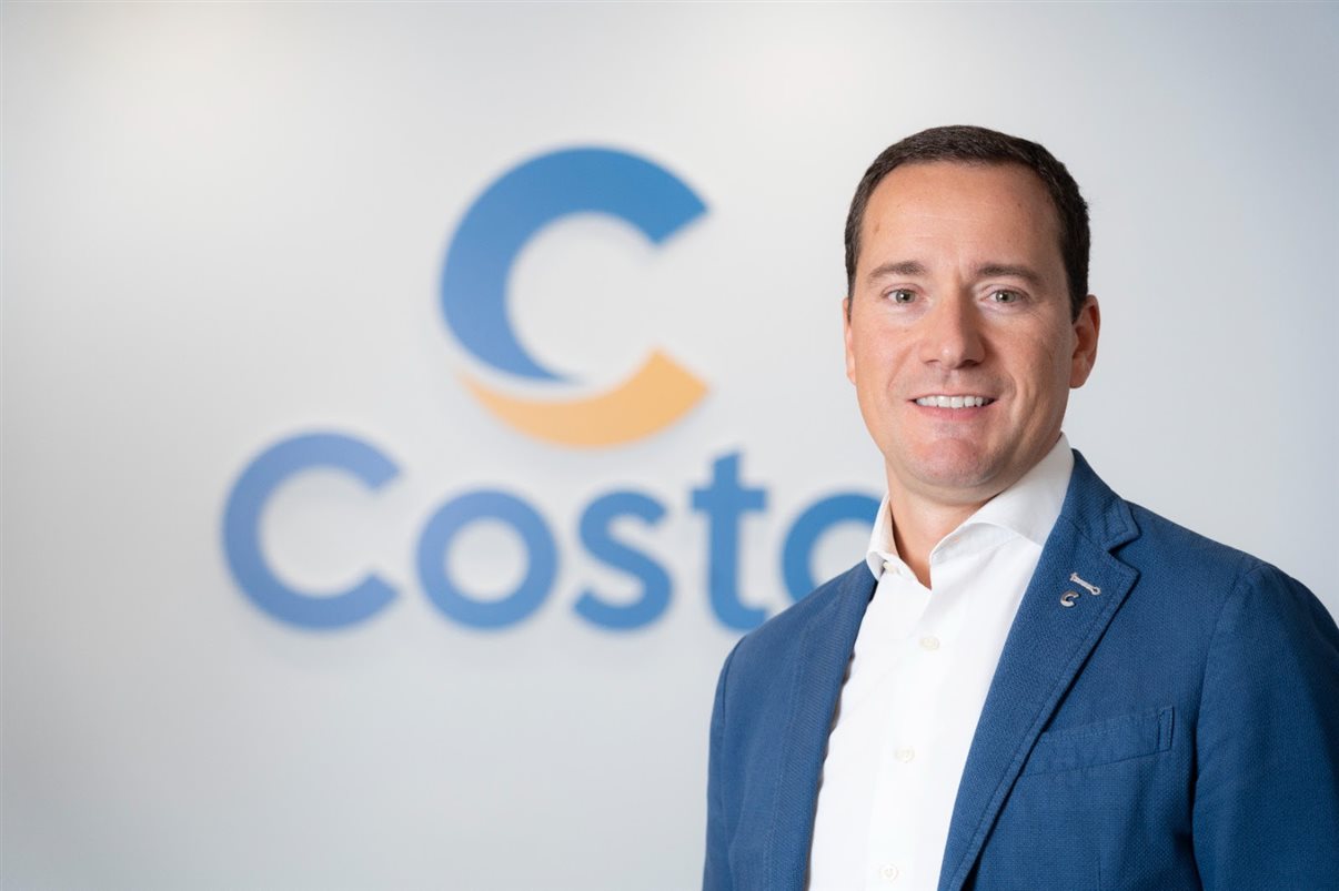 Jorge Serrano Martín de Vidales, novo diretor da Costa Cruzeiro para as Américas, vinha liderando mercados de Espanha e Portugal da companhia marítima