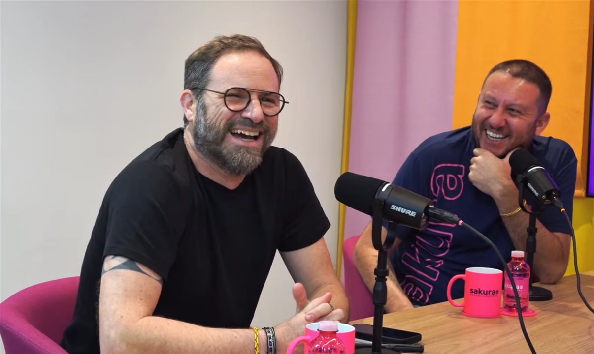 Luti Guimarães e Wagner Chaves, CEO e presidente da Sakura<br/>