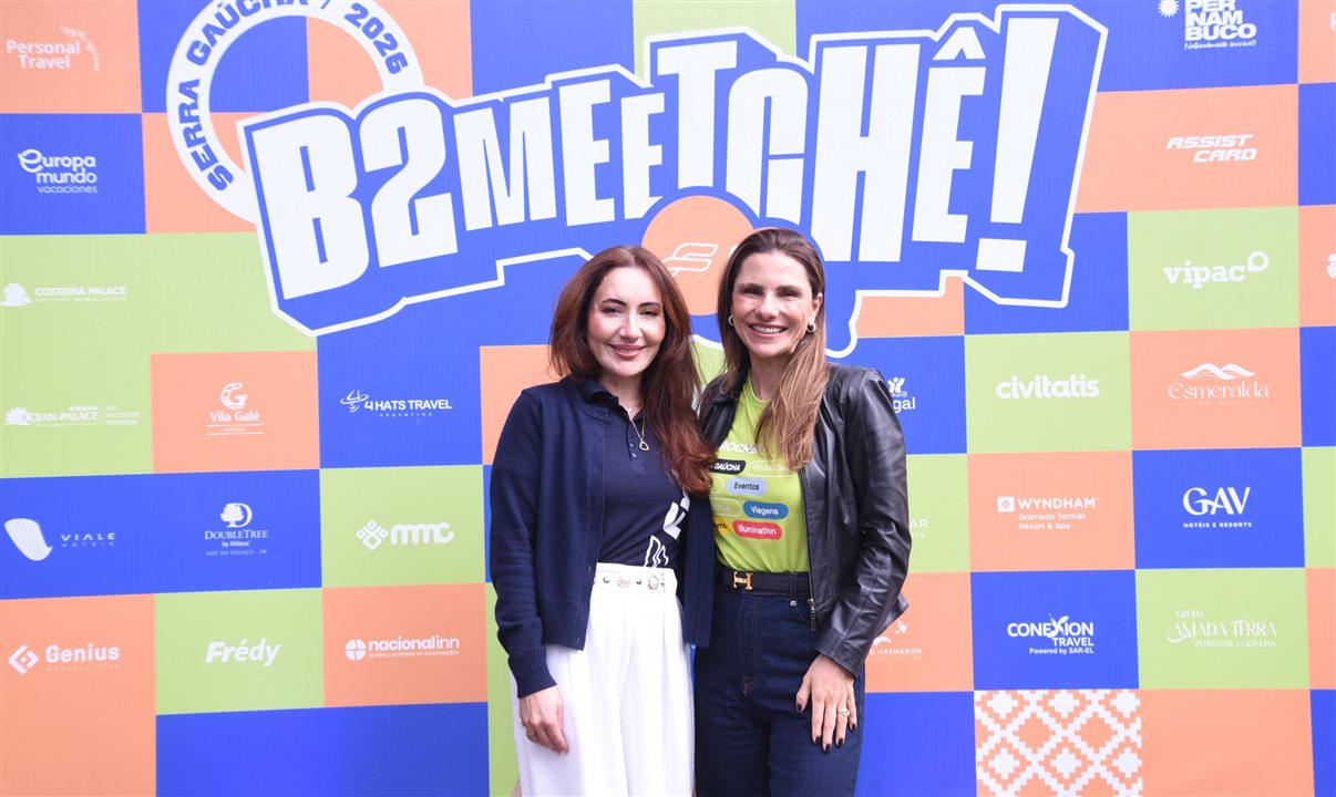 Danielle Meirelles, CEO da Frt, e Any Brocker, diretora do Grupo Brocker
