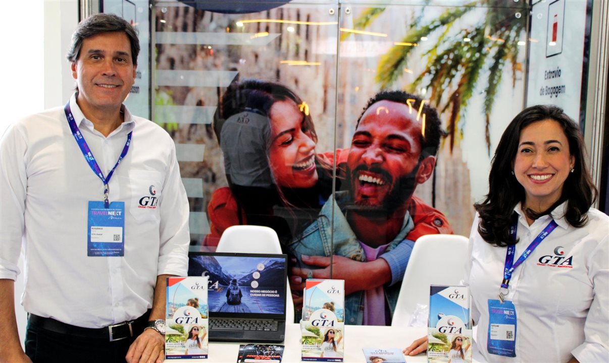 Rogério Esteves e Tatiane Avelar, da GTA