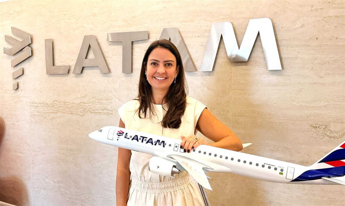 Aline Mafra, diretora de Vendas e Marketing da Latam Brasil