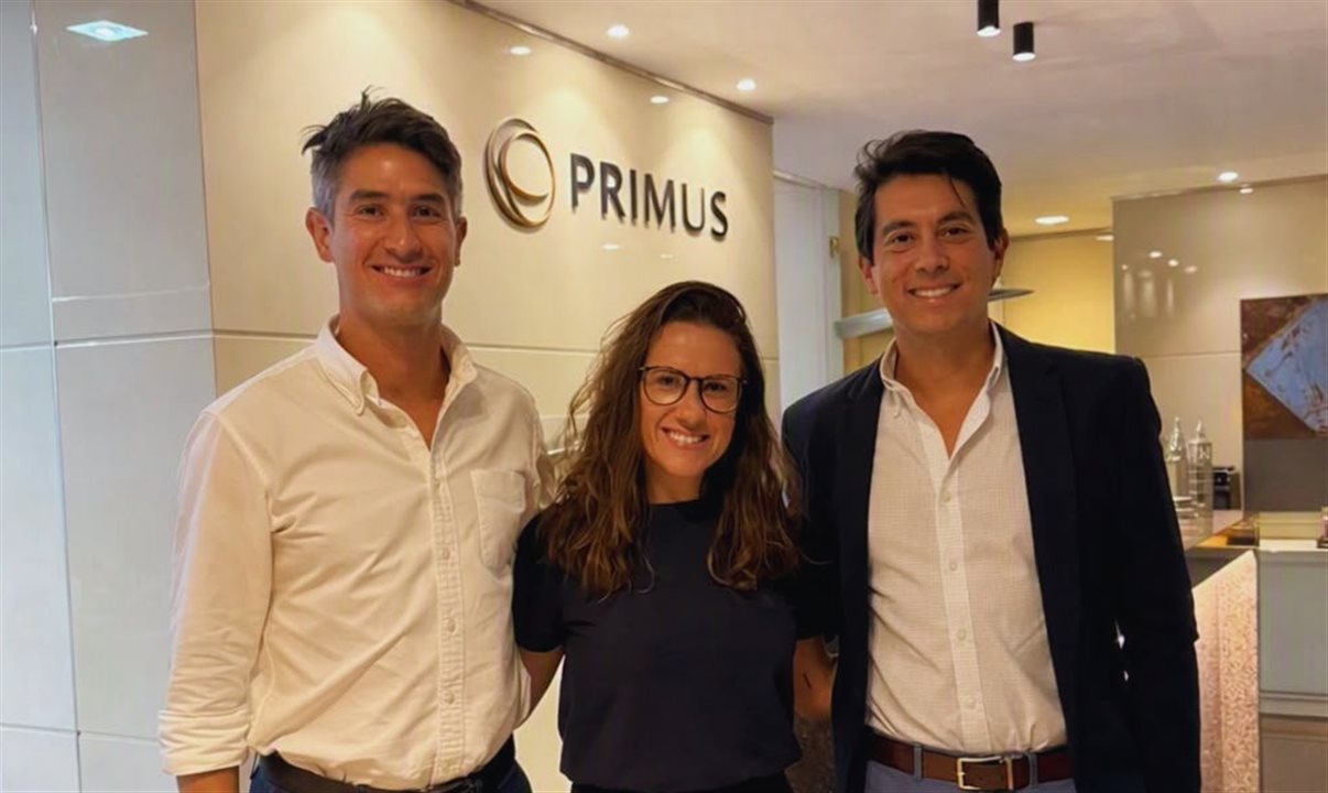 Rafael Vieira, Izabella Campos e André Vieira, da Primus Turismo