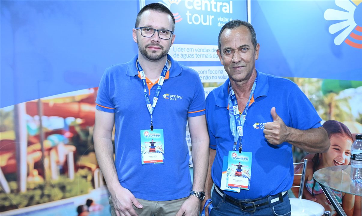 Bruno Faioto e Toninho Oliveira, da Central Tour