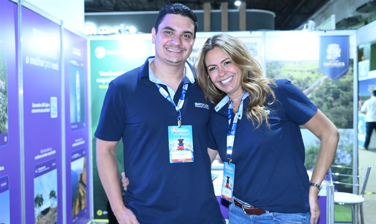 Allan Menegazzo e Flávia Bahú