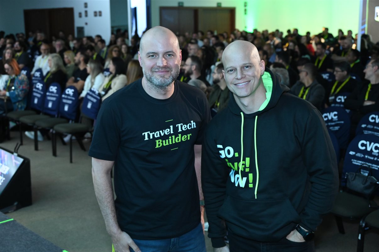 Alexandre Cordeiro e José Guilherme Alcorta, do Travel Tech Hub