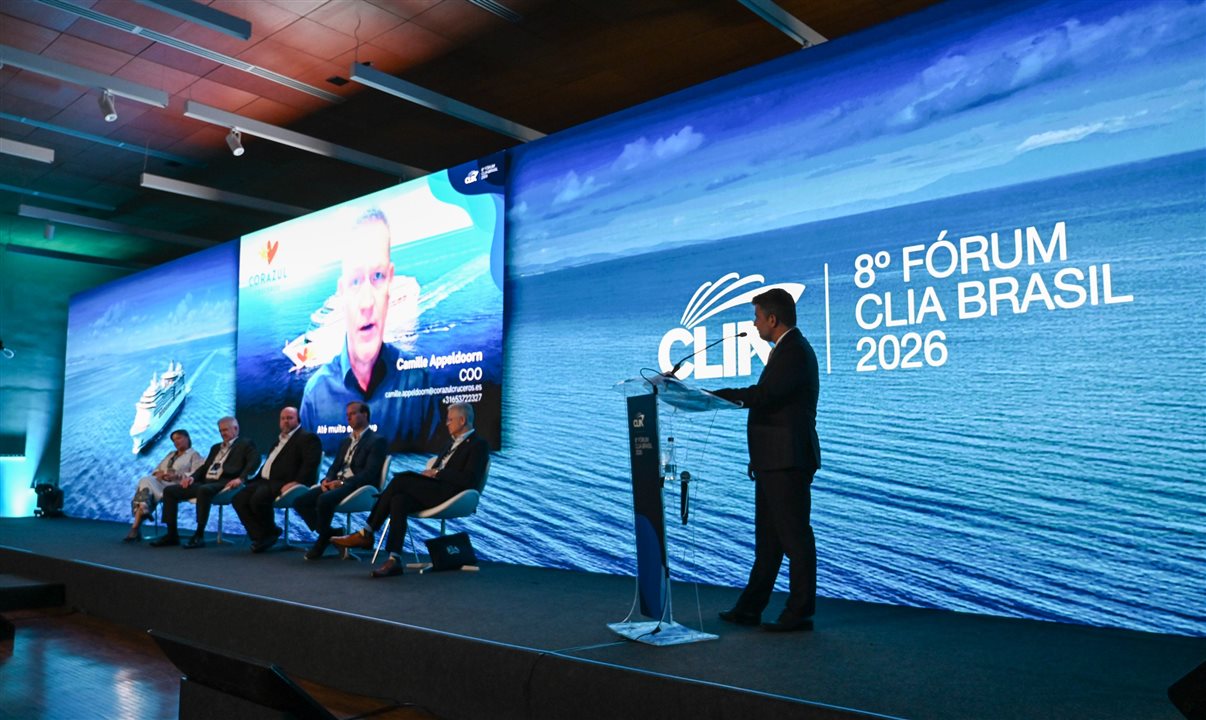 Camille Appeldoorn, COO da Corazul, participou do Fórum Clia Brasil 2026 por meio de um vídeo enviado especialmente para o dia