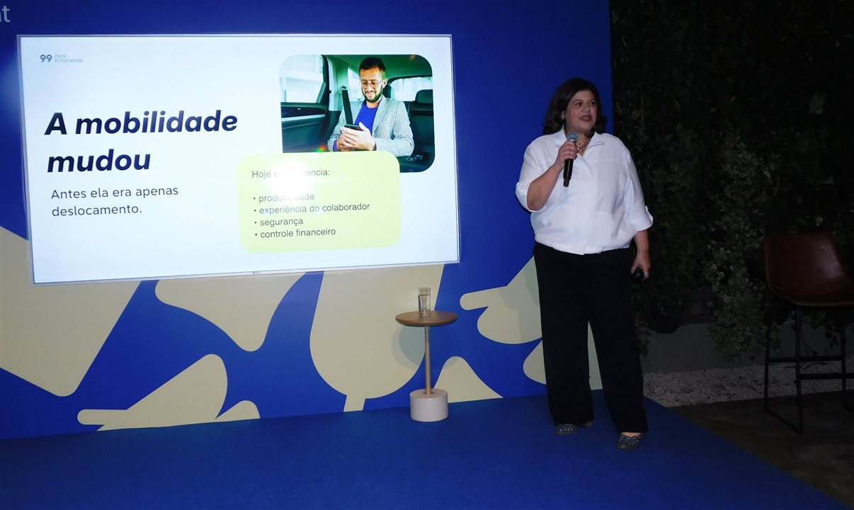 Karina apresenta pesquisa da 99 para Empresas feita em parceria com o Datafolha