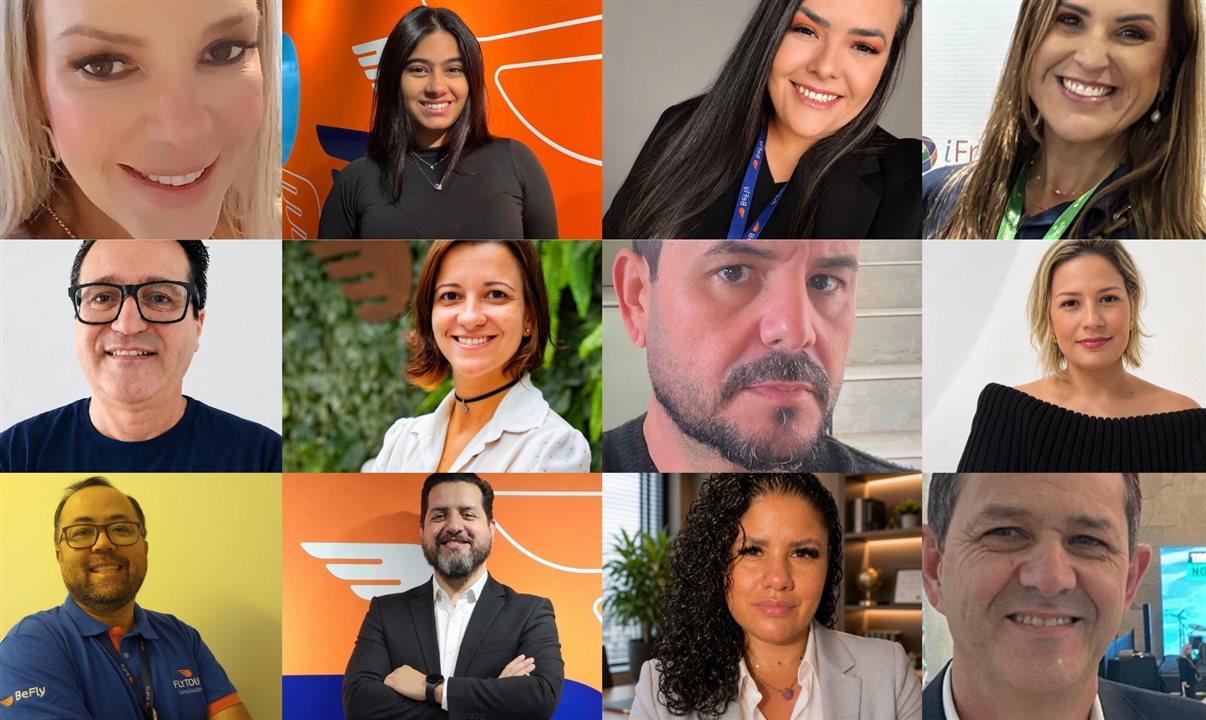 Executivos que fazem parte da nova estrutura comercial da consolidadora para a região Sul do Brasil