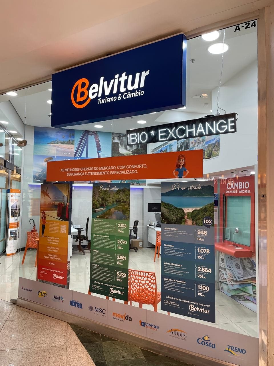 Loja Belvitur no Rio Sul