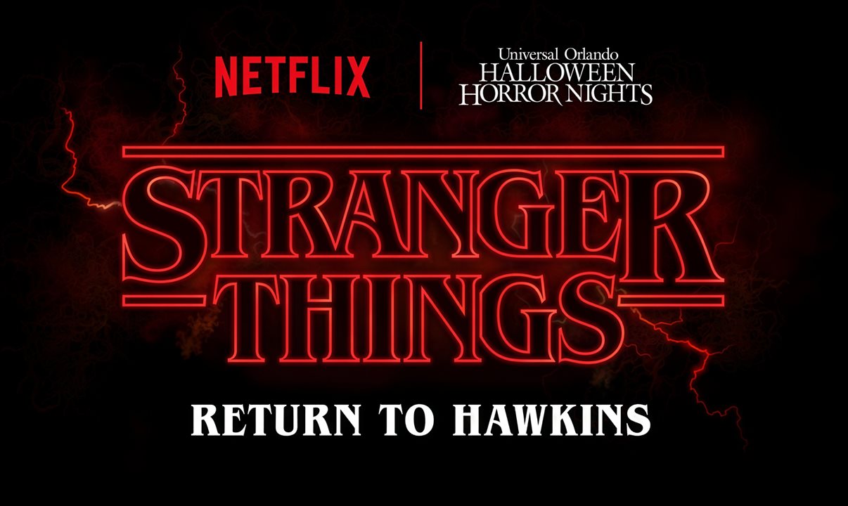 Stranger Things: Return to Hawkins, é um novo show noturno na lagoa que celebra o aniversário de dez anos da série