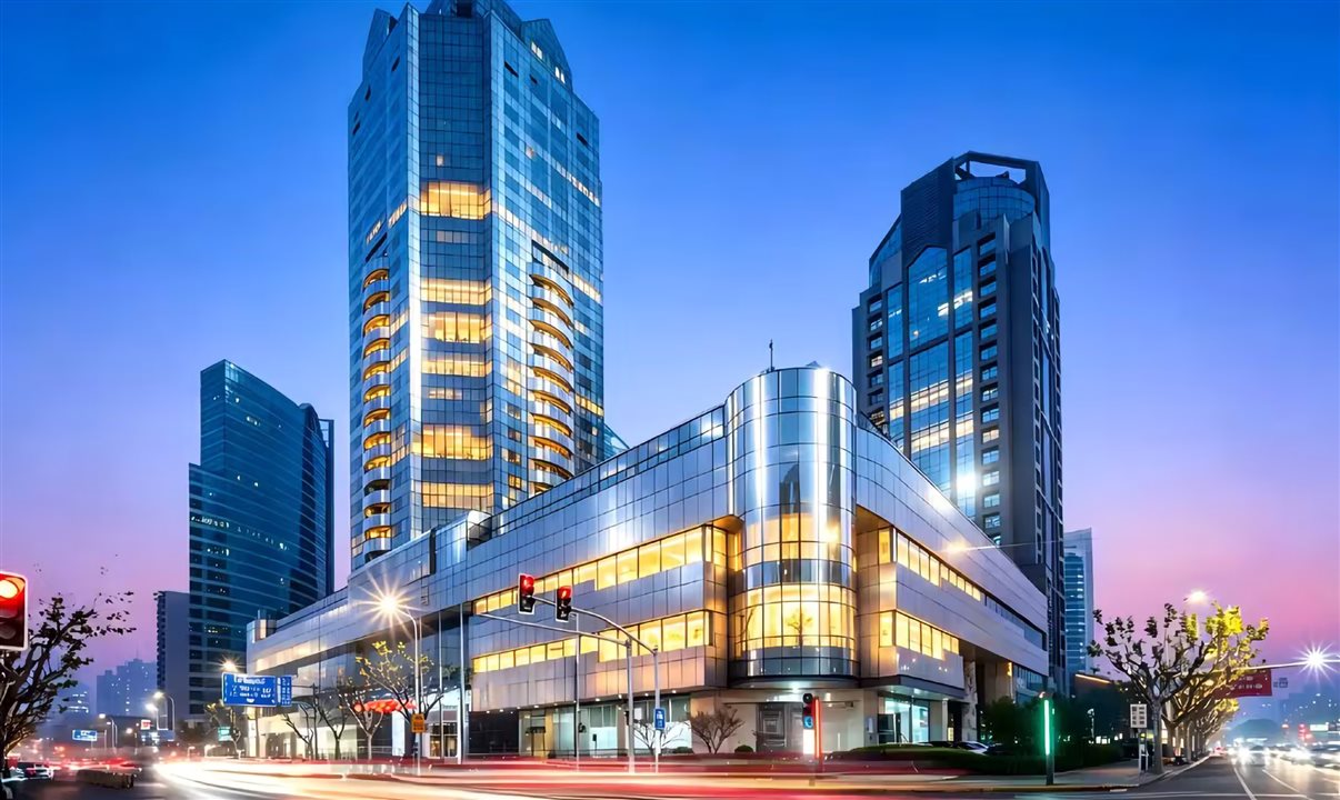 Projeto do Pullman Shanghai Qilu, uma das propriedades da rede em desenvolvimento no país asiático