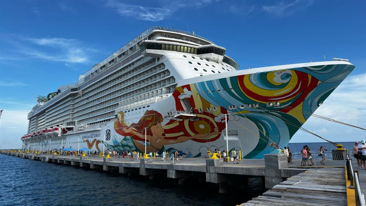 PANROTAS está a bordo do Norwegian Getaway