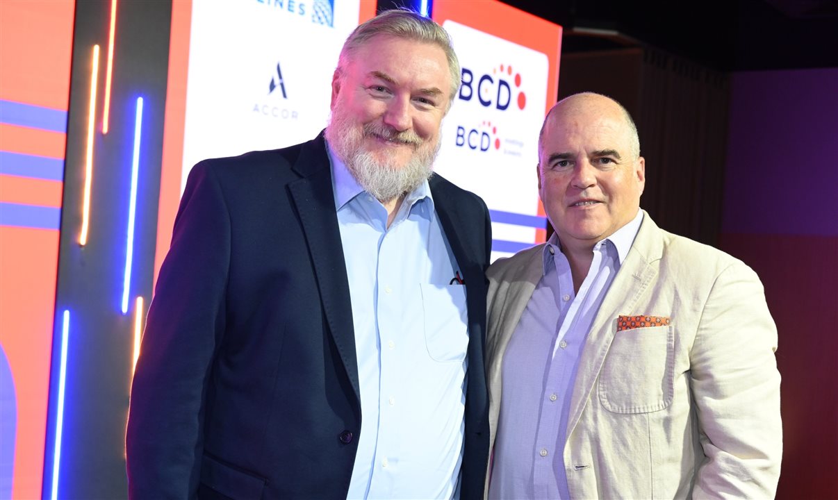 Paul Barry e Beat Wille, da BCD Travel