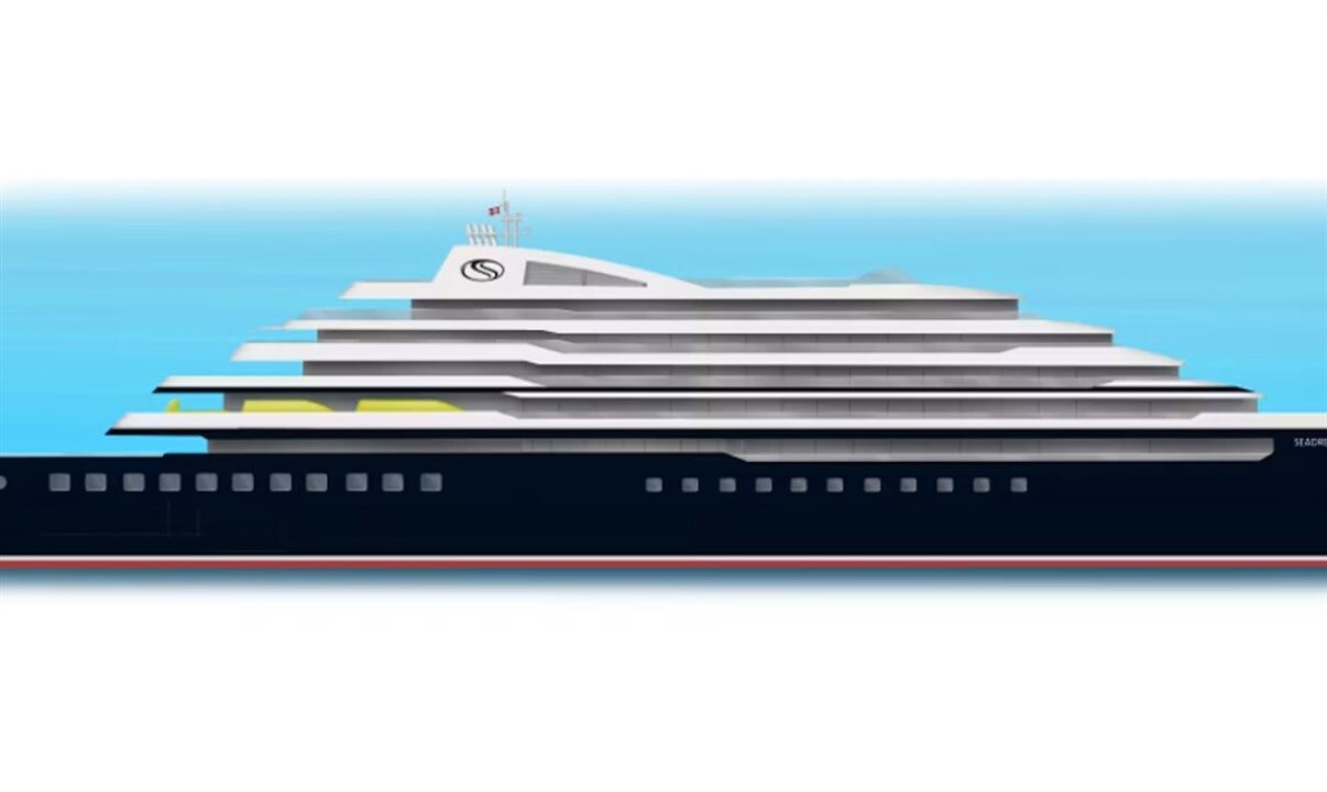 Primeira viagem do SeaDream III parte de Hong Kong em 10 de julho de 2029