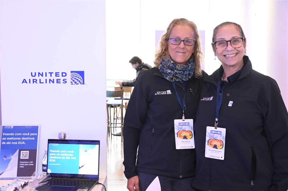 Marta Soletti e Ana Catarina, da United Airlines