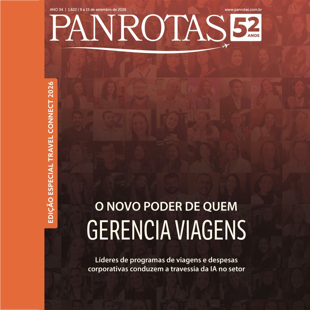 Capa da Revista PANROTAS - Especial Travel Connect (leia gratuitamente ao fim da notícia)