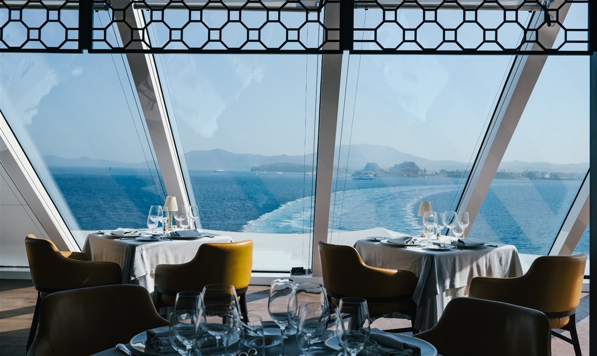 Todos os restaurantes a bordo do Oceania Vista oferecerão menus totalmente sem glúten