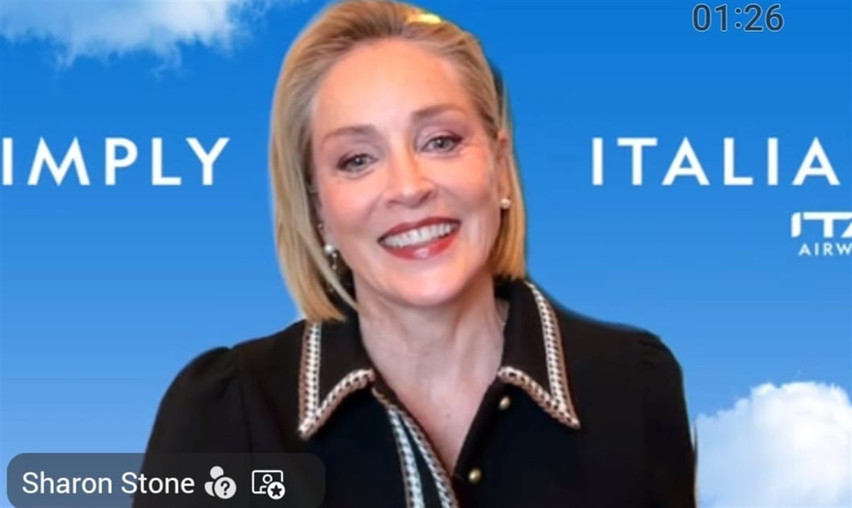 Sharon Stone, embaixadora global da ITA Airways