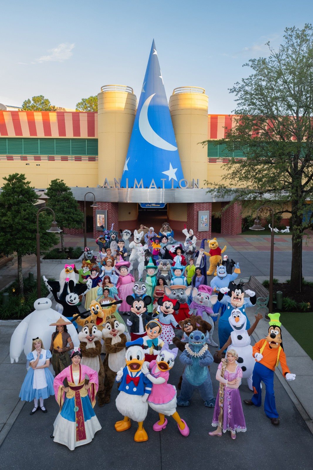 Inauguração do The Magic of Disney Animation