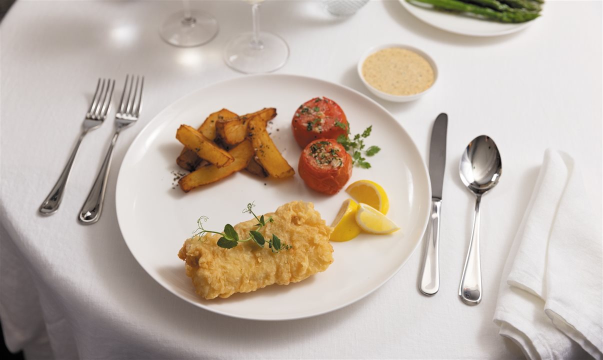 Prime 7 contará com pratos reiventados, como o Fish & Chips de linguado