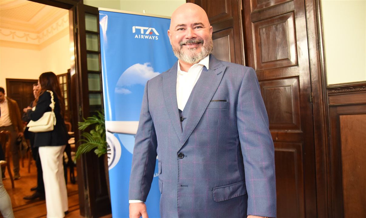 Murilo Cassino, gerente comercial da ITA Airways no Brasil