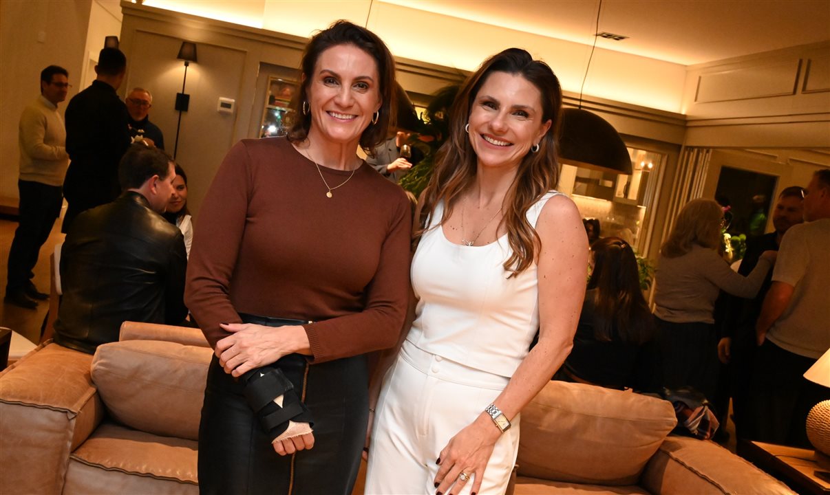 Carlise Bianchi e Any Brocker receberam hoje (16) os convidados do Troféu Infinito