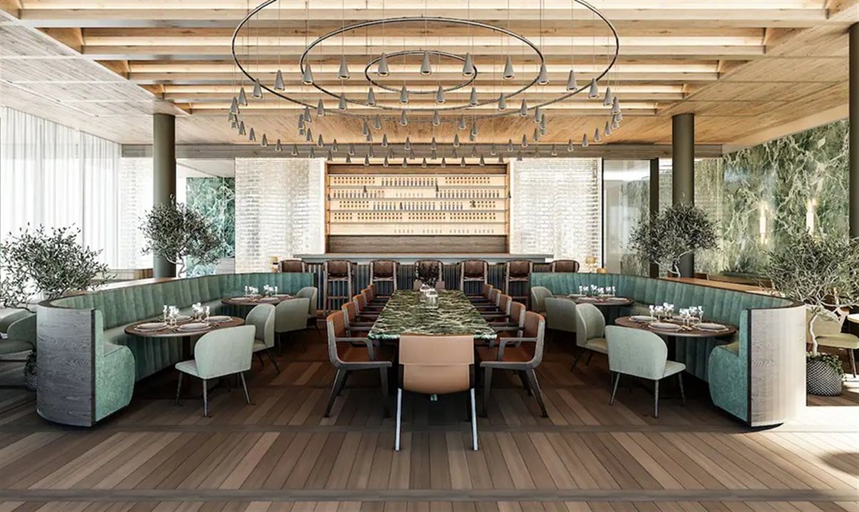 Restaurante do Grand Hyatt Cancún Beach Resort